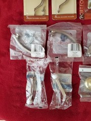 CABINET/DOOR HARDWARE by BRAINERD GATEHOUSE-KNOBS, HANDLES, DEAD BOLTS-18 TOTAL