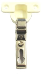 (12 Pack) 26mm Full Inset Concealed Hinge with Nylon Cup For Flush Mirrored Cabi