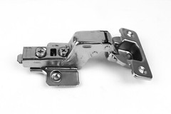 (20 Pieces) Soft Closing Frameless Inset Cabinet Door Hinges with Screws