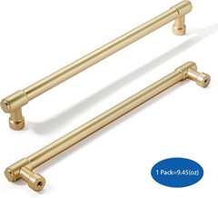 12 Inch Drawer Pulls Champagne Bronze Brushed Brass Cabinet Handles Set of 2