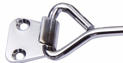 2X Stainless Steel Locker Latch 5″ Anti-Rattle Boat Hatch Fastener-M size