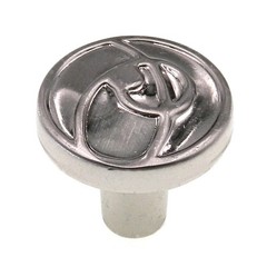 Amerock Ambrosia Sterling Nickel 1 1/8″ Round Cabinet Knob Pull BP4481G9