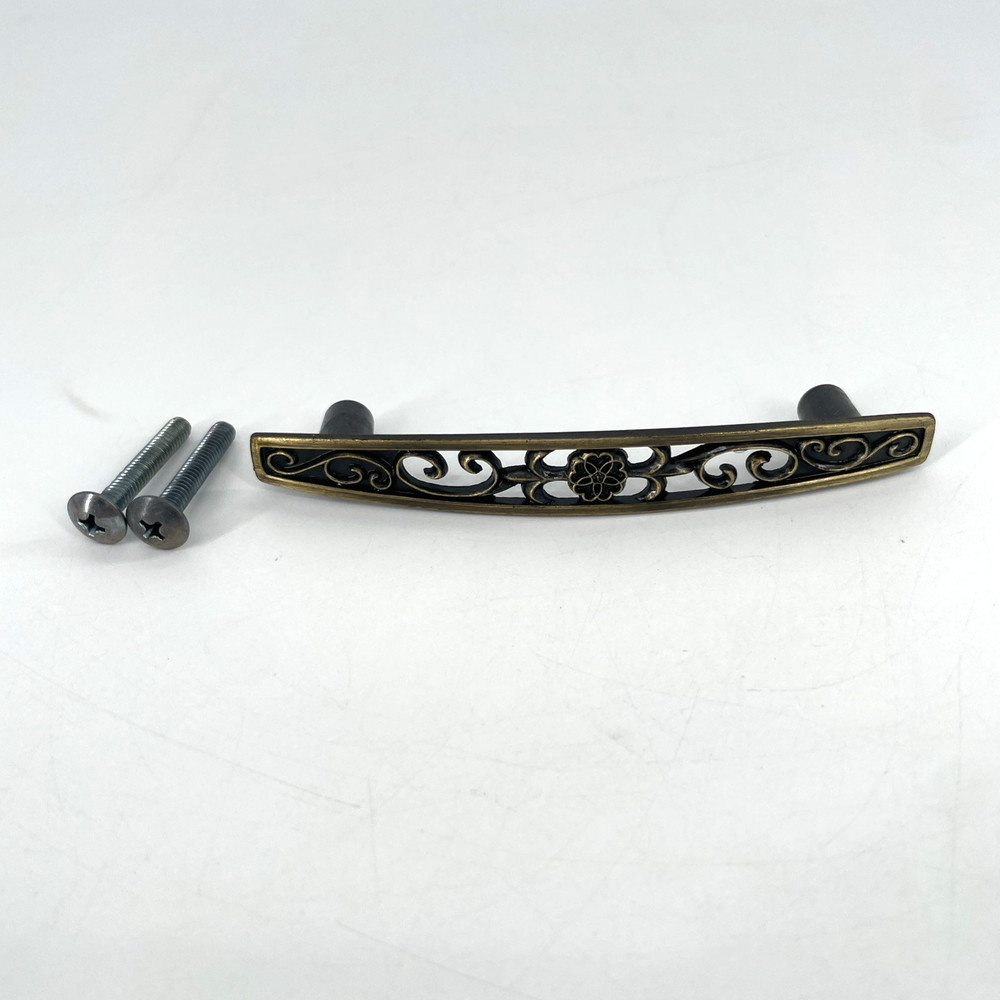 Set of 8 Amerock Classics Antique Rubbed Bronze Drawer Pulls Screws 4″ NEW SEAL
