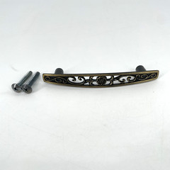 Set of 8 Amerock Classics Antique Rubbed Bronze Drawer Pulls Screws 4″ NEW SEAL