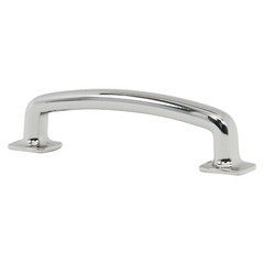 25x Industrial Style 3-3/4″ Nickel Kitchen Cabinet Dresser Pull Handle P36896N