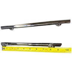 2 8 inch Omnia 9010/203.26 Chrome Cabinet Pulls US26 On Center 8 10.5″ Length