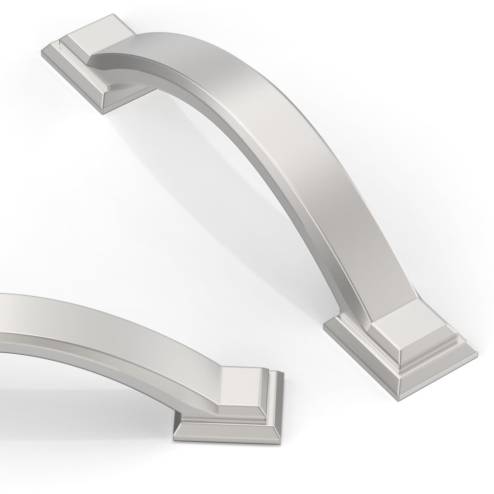 10 Pack Brushed Satin Nickel Cabinet Pulls 3 Inch(76mm) Kitchen Cabinet Handl…
