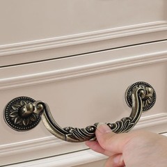 Elegant Bronze Drawer Pulls: 5 Piece 6.2 Inch Drop Bail Handles for Furniture