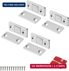 Mousike Magnetic Door Catch Ultra Thin Cabinet Magnets Stainless Steel Drawer Ma