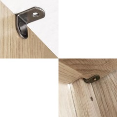 5mm Shelf Pegs L-Shaped Cabinet Support Pins Bracket Style Clips for Bookcase…