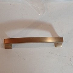 Amerdeco 10 Pack Champagne Bronze Cabinet Pulls 4″ Hole Center