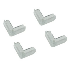 4pc Clear Rubber Furniture Corner Edge Baby Safety High Quality Corner Protector