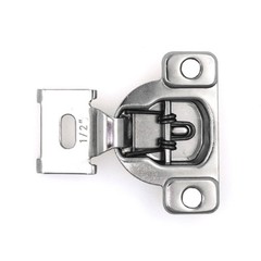 20 Pcs (10 Pairs) – 1/2″ Overlay Face Frame Concealed Cabinet Door Hinges
