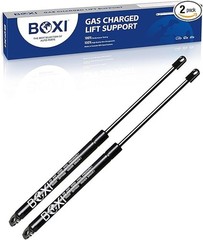 Qty(2) BOXI 6452 Front Hood Lift Supports Gas Struts Shocks Springs Black