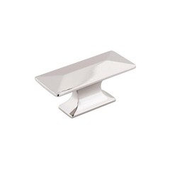 (2pk) Hickory Hardware 2-5/16in x 1-1/16in Polished Nickel Finish Cabinet Knobs