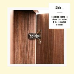 20 Pack 1/2″ Overlay Soft Close Face Frame 105° Compact Cabinet Hinges Handware