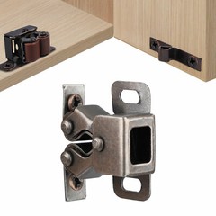 10Pcs Home Door Cabinet Cupboard Furniture Magnetic Catch Stopper Roller Latch