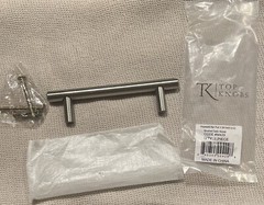Top Knob M429 Hopewell Drawer Door Bar Pull 3 3/4″ Brushed Satin Nickel
