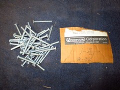 Lot of 50 Knob/Pull Machine Screws 8/32 x 1-3/4″ Thread Cabinet Door and Drawer
