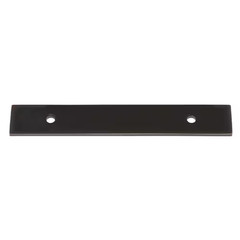 6 In. Squared Cabinet Backplate 3-3/4 In. Center to Center, 6342-96-ORB