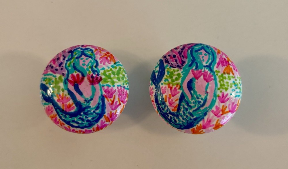 Hand Painted Knobs / Drawer Pulls