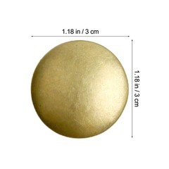 Rustic Style Antique Brass Wardrobe Knobs Set of 12 for Drawer Decoration
