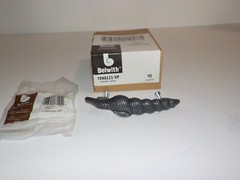 BOX OF 10 Belwith Whimsical 5″ Vibra Pewter Shell Cabinet Pulls NOS TPA0121-VP