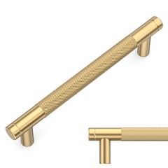 Amerdeco 10 Pack Champagne Bronze Cabinet Pulls 5″