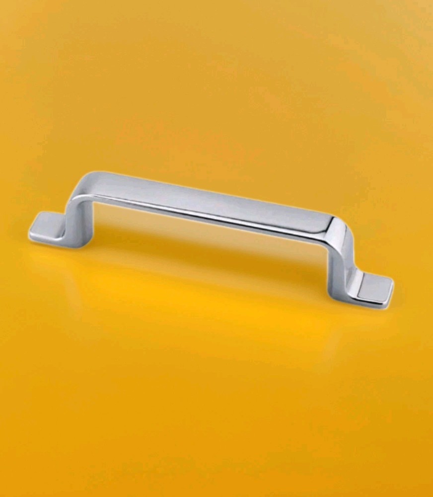 10 Pack Silver Drawer Cabinet Hardware Handles Pulls 3-3/4″ Centers 5-3/16″ Long