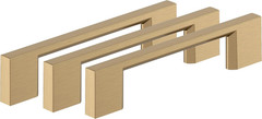 Champagne Bronze Cabinet Pulls, 3-3/4″ Center, 30 Pack – Cityscape Style