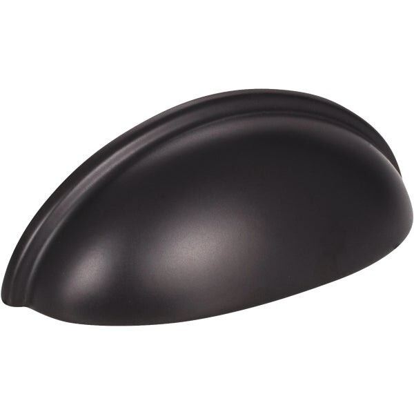 (4-2pk)-KasaWare 3-11/16 In. L. Matte Black 3 In. Center-to-Center Cup Pull