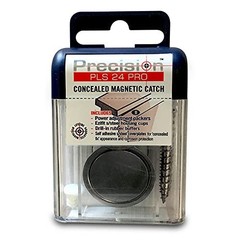 Concealed Magnetic Door Catches for Heavy Duty Doors, 30mm+ Thickness, 2-Pack