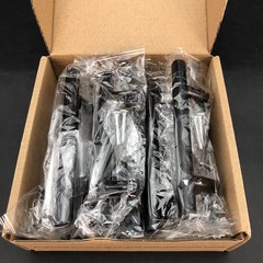 Lot of 9 Ravinte Kitchen Drawer Cabinet Pulls 5 inch Matte Black Metal
