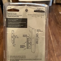 Patio Handle Sliding Door Black C 1106 PRIME LINE PRODUCTS PLPCI NEW