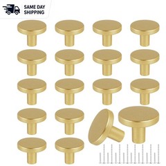12 Elegant Gold Stainless Steel Drawer Knobs – Perfect for Cabinets & Dressers