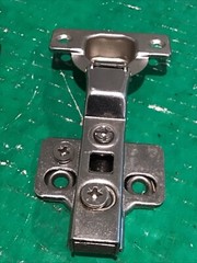 (2) Victory “V” V45 Half Overlay Soft Close Hydraulic Cabinet Hinge H-2 Clip On