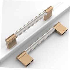 5″(128mm) Brushed Satin Nickel 5″ Hole Center Nickel & Champagne Bronze 10 Pack