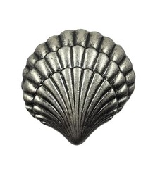 Seashell Cabinet Knob Door Drawer Pull Nautical Coastal Ocean Beach Home Kitchen