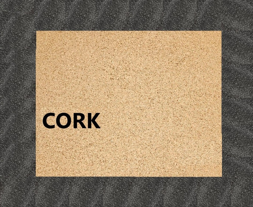 Real Cork Shelf or Drawer Liner Trimmable 17×17 Inches
