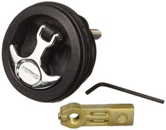 Perko 1092DP3BLK Flush Latch – Black One Size,