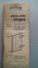 Hager 1-1/2″ Extra Wide Hinges 2 pk (00525) FS