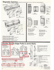 IVES #K30MB26 SHUTTER BAR AND KNOBS(2), SOLID BRASS, POLISHED CHROME-PLATED