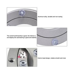 Heavy Duty Aluminium Alloy Rotating Bearing Turntable Round Din… Fast USA SHIP