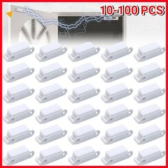 10-100 PACK Magnetic Cabinet Door Latch Catch Closures Kitchen Cabinet Cupboard