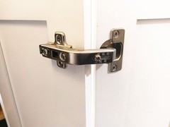 Lazy Susan Hinge Face Frame Plate For Door Connect Door Cabinet Hinges For Corne