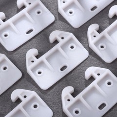 10 Pcs Plastic Latch Drawer Guide Cabinet Replacement Part Dresser Stopper Kits
