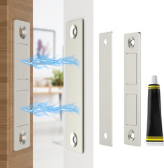 Cabinet Door Magnets Stick On, 2 Pack 30 LB Heavy Duty Ultra Thin Invisible Cabi
