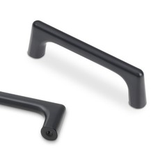 10 PCS 3 Inch 76mm Cabinet Pulls Matte Black Kitchen Drawer Hardware Solid