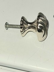 Lot of 24 Amerock Expressions™ 1-3/8″ Length Cabinet Knob Sterling Nickel Finish