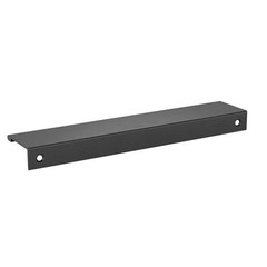 Richelieu Black Aluminum Edge Cabinet Pulls 128mm BP9898192990 Lot of 5